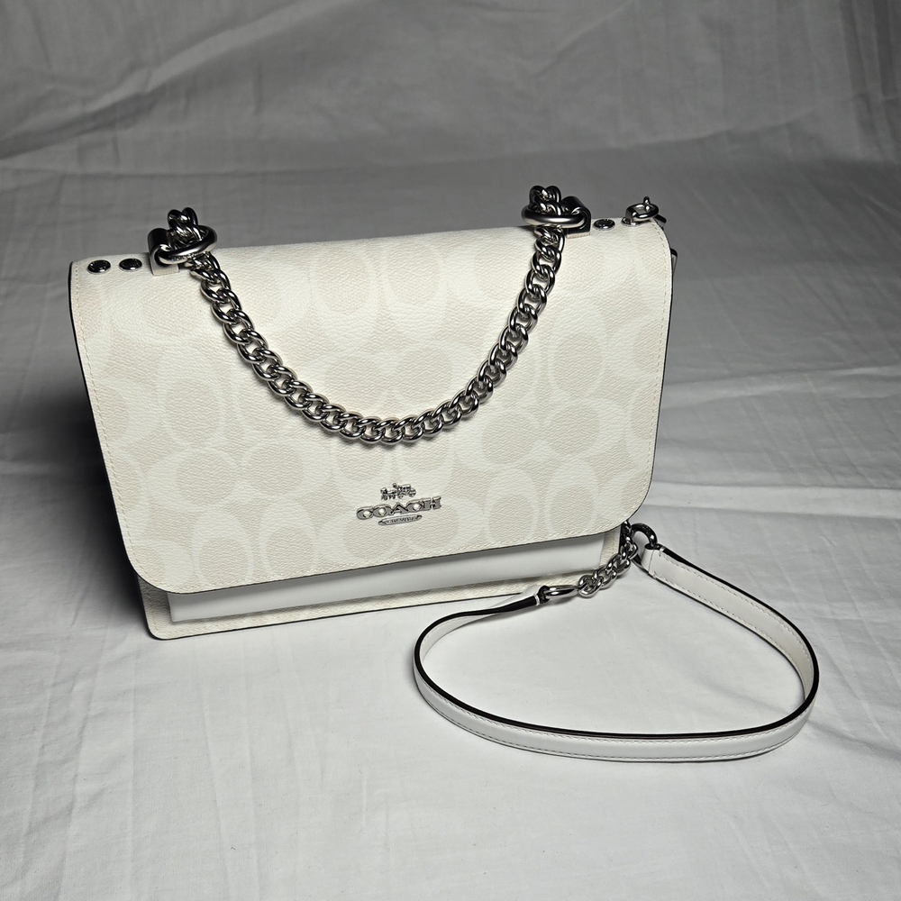Coach White Bag
